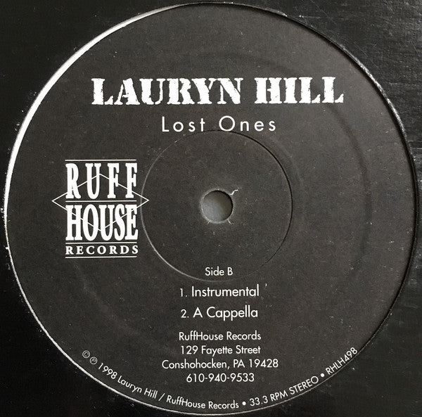 Master Release: Lost Ones by Lauryn Hill
