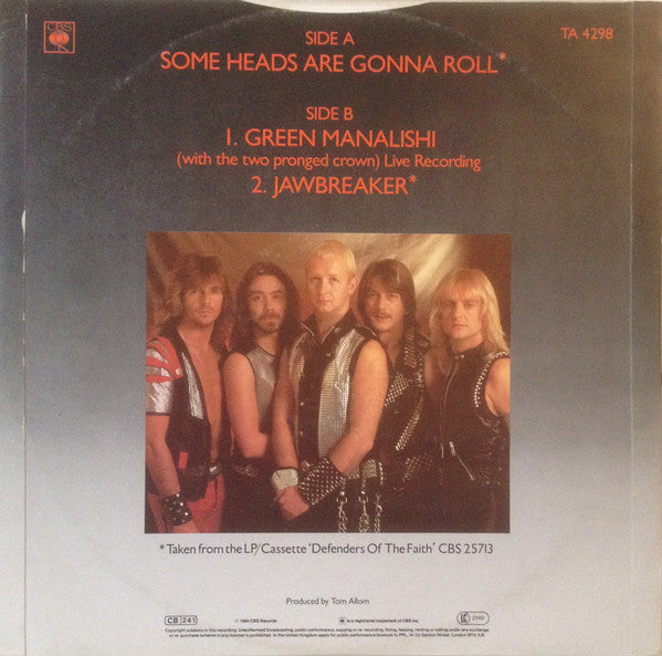 Release: Some Heads Are Gonna Roll-Vinyl-UK-1984-TA 4298-1600923