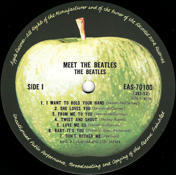 Meet The Beatles! = ビートルズ！
