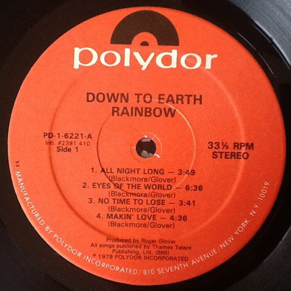 Down To Earth