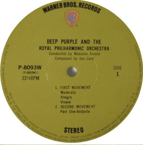 Concerto For Group And Orchestra