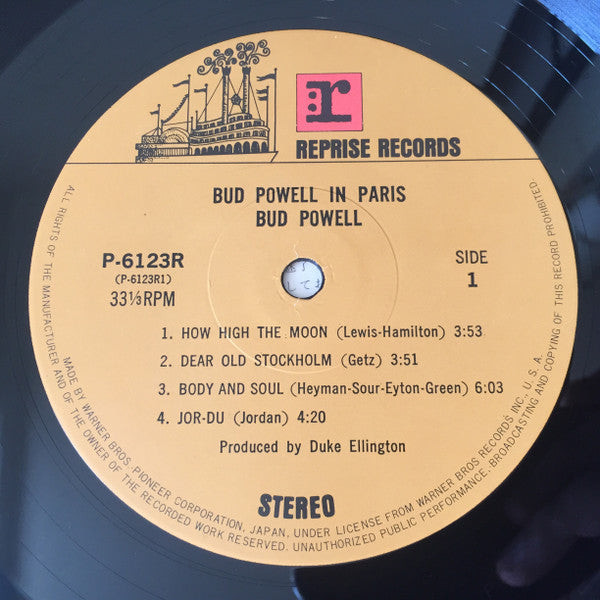 Bud Powell In Paris