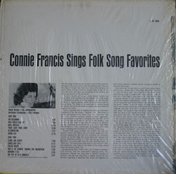 Release: Sings Folk Song Favorites-Vinyl-US-1961-E3969-4184952