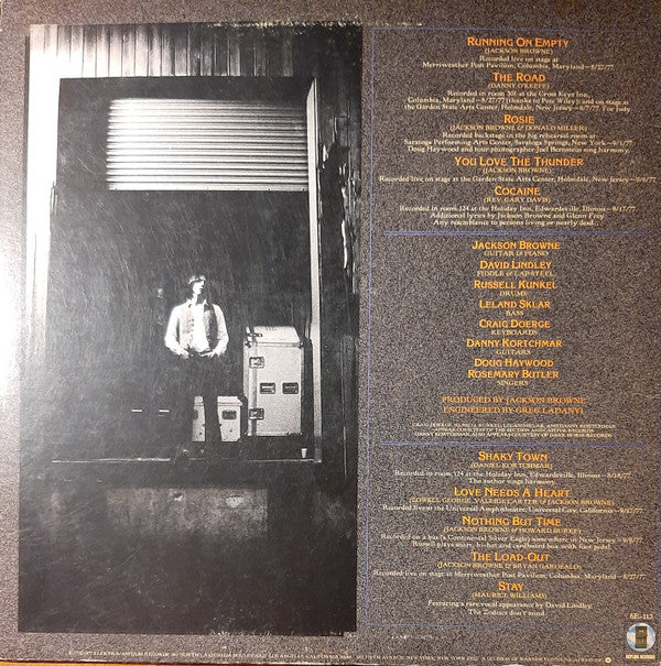 Release: Running On Empty-Vinyl-US-1979-6E-113-8263360