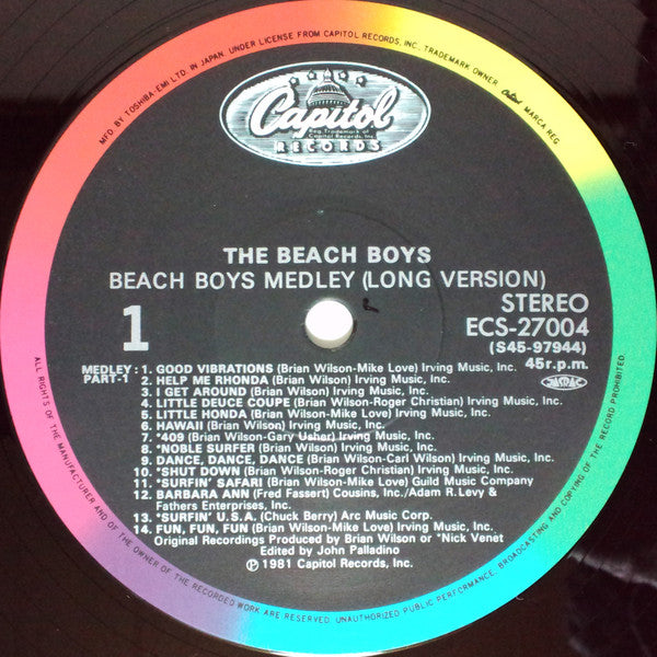 Beach Boys Medley (Long Version)