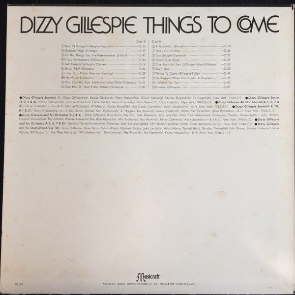 Release: Things To Come-Vinyl-Japan-1978-YW-7582-EV-9347839