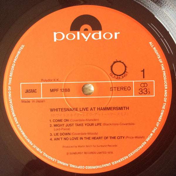 Live At Hammersmith