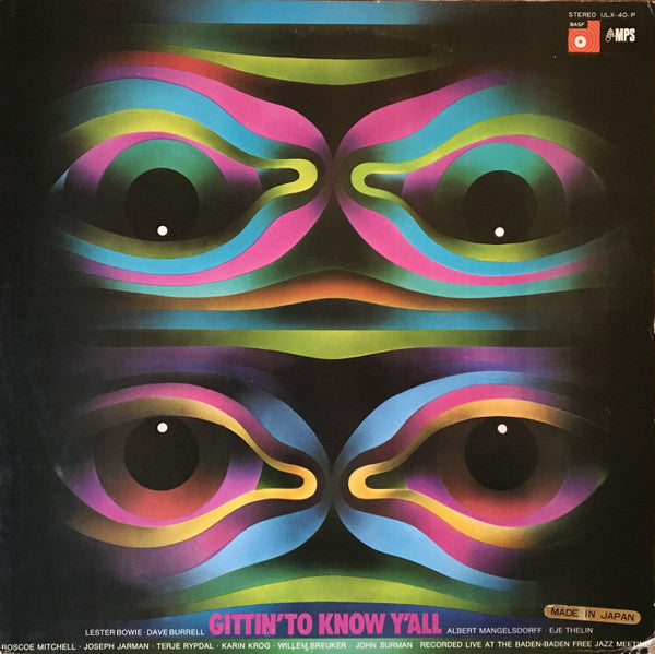 Release: Gittin' To Know Y'All-Vinyl-Japan-None-ULX-40-P-4891801