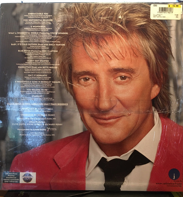 Master Release: Stardust... The Great American Songbook Volume III by Rod Stewart