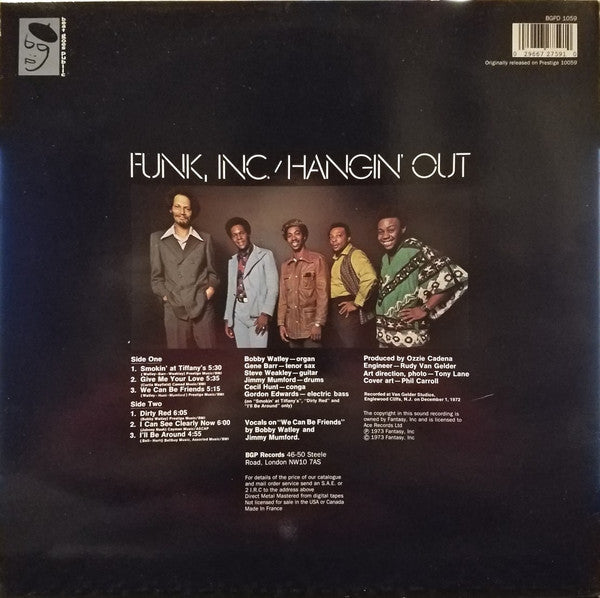 Master Release: Hangin' Out by Funk Inc.
