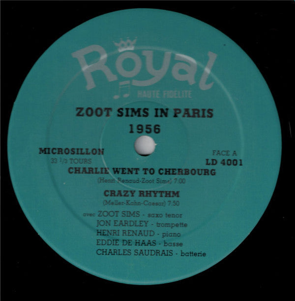 Master Release: Night Session In Paris by Zoot Sims