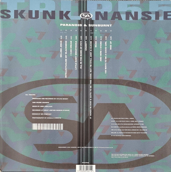 Master Release: Paranoid & Sunburnt by Skunk Anansie