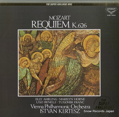 Release: Requiem Mass In D Minor, K.626-Vinyl-Japan-1988-K38C 70034-9598131