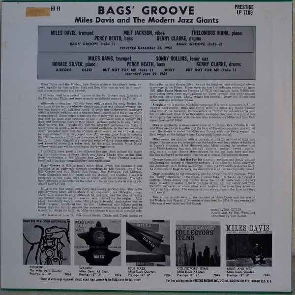 Bags Groove