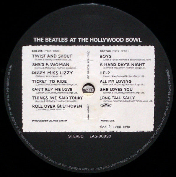 The Beatles At The Hollywood Bowl = ザ・ビートルズ・スーパー・ライヴ!（アット・ハリウッド・ボウル）