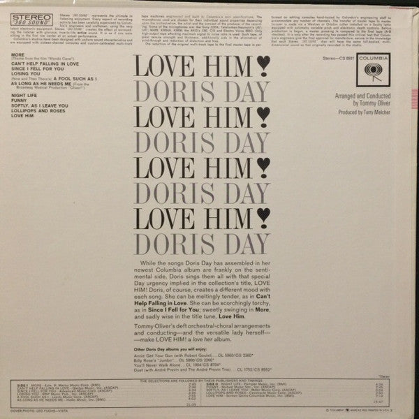 Master Release: Love Him by Doris Day