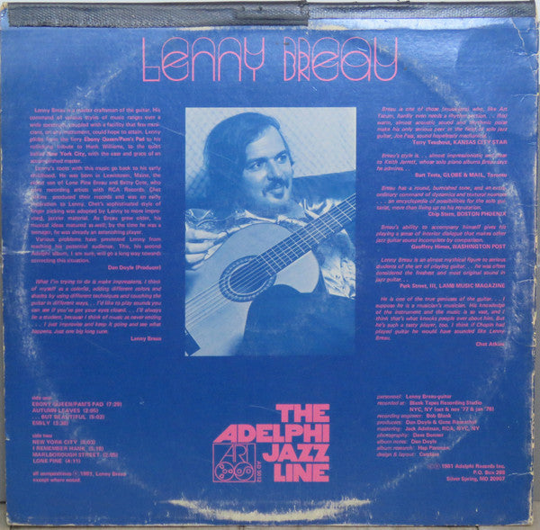 Release: Mo' Breau-Vinyl-US-1981-AD 5012-4917949