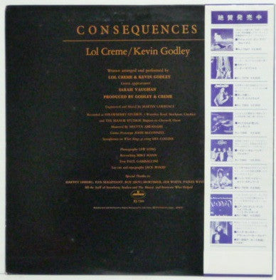 Master Release: Music From Consequences by Godley & Creme