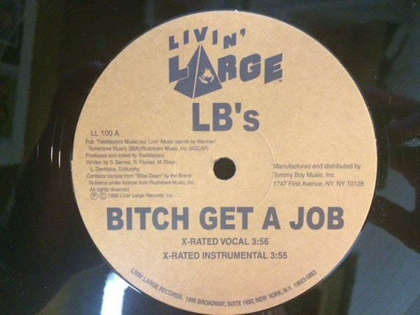 Master Release: Bitch Get A Job by Lil' Bastards