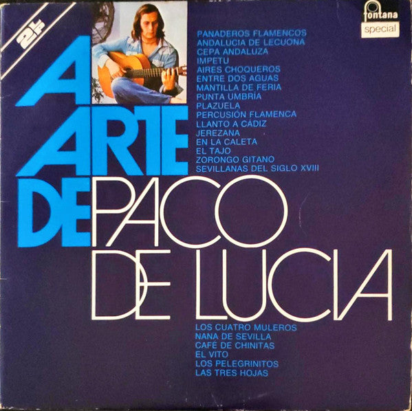 Release: A Arte De Paco De Lucia-Vinyl-Brazil-None-9299 786/87-5485675