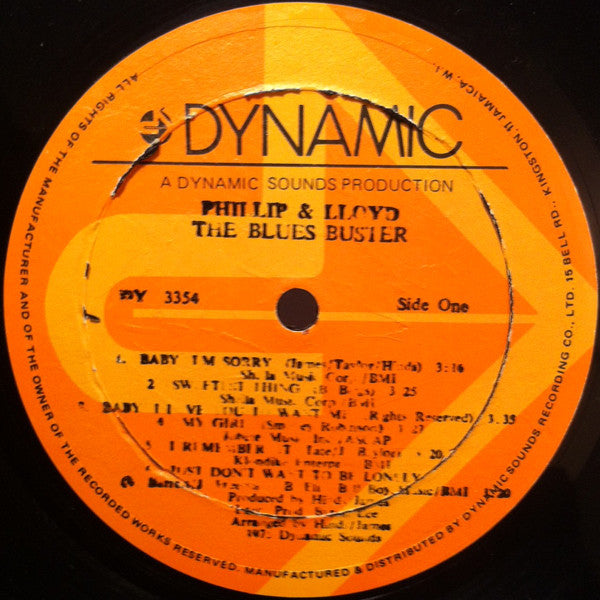 Master Release: Phillip & Lloyd by The Blues Busters