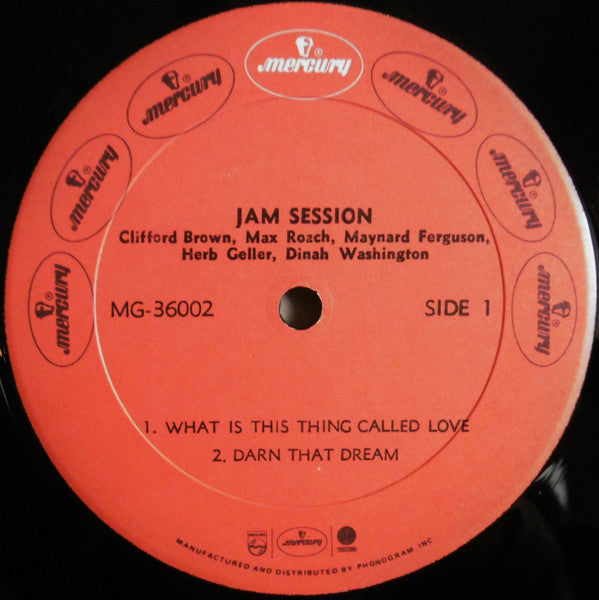 Release: Jam Session-Vinyl-US-1973-MG 36002, MG 36002-9512619