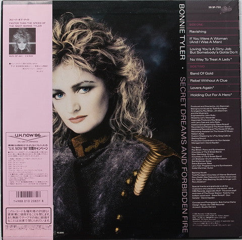Master Release: Secret Dreams And Forbidden Fire by Bonnie Tyler
