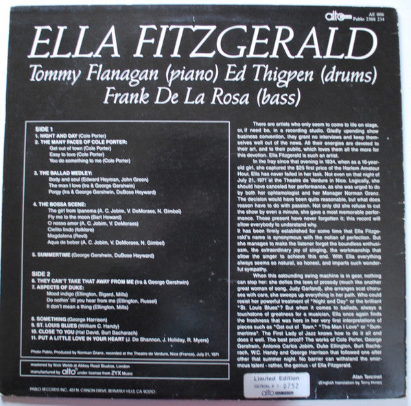 Release: Ella A Nice-Vinyl-USA & Canada-None-AE 006, AE 006, 2308 234-9077296