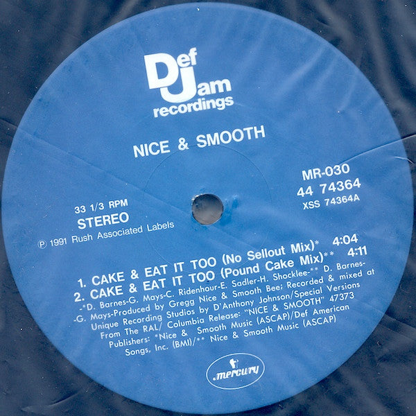 Release: Cake & Eat It Too-Vinyl-Japan-None-MR-030-2406611