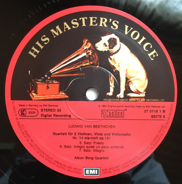 Die Späten Streichquartette  = The Late String Quartets