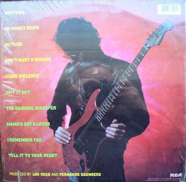 Master Release: Mistrial by Lou Reed