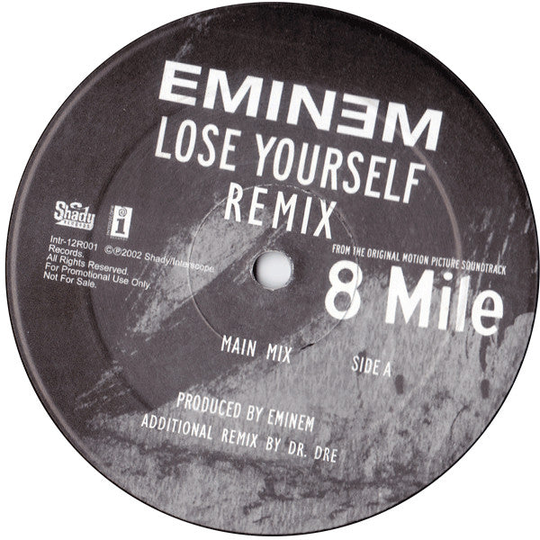 Release: Lose Yourself-Vinyl-Europe-2002-INTR-12R001, INTR-12R001-2586331