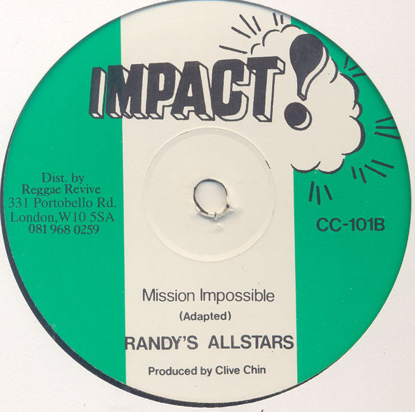 Master Release: Mission Impossible / Don't Get Weary by Randy's All Stars