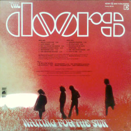 Release: Waiting For The Sun-Vinyl-Europe-None-42 041, EKS 74 024, K 42 041-3053317