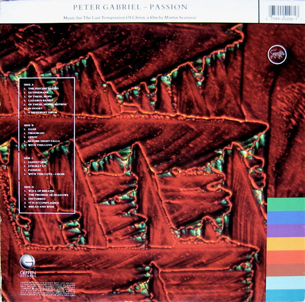 Release: Passion (Music for The Last Temptation Of Christ)-Vinyl-US-1989-GHS 24206-2194771