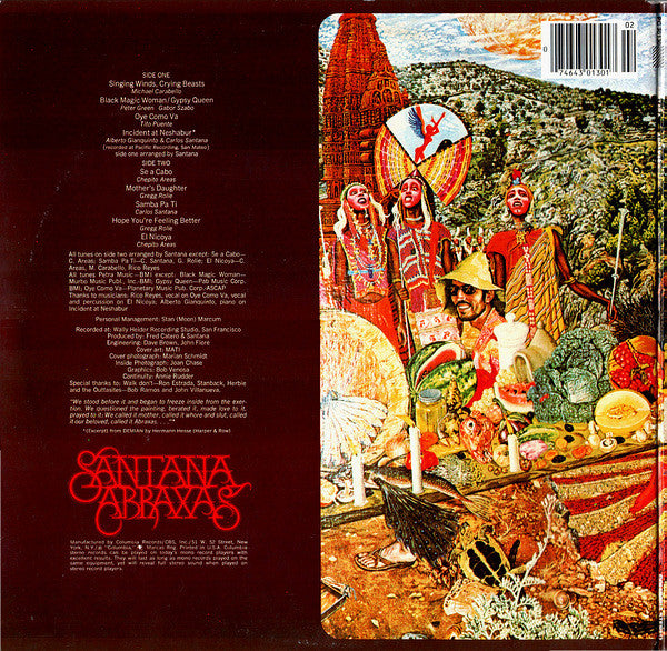 Release: Abraxas-Vinyl-US-1985-PC 30130-1925952