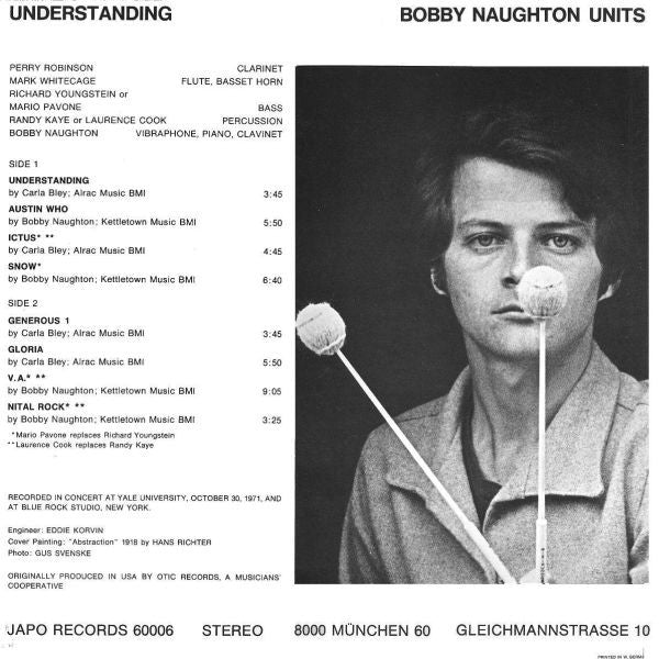 Release: Understanding-Vinyl-Germany-None-JAPO 60006, JAPO 60 006-1671563