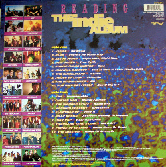 Master Release: Reading - The Indie Album by Various