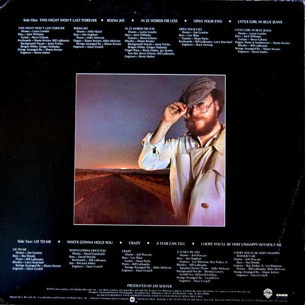 Master Release: This Night Won't Last Forever by Bill LaBounty