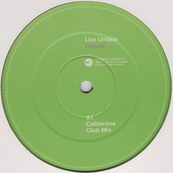 Master Release: Unique by Lisa Unique