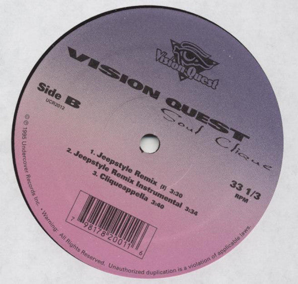 Master Release: Soul Clique / Jeepstyle (Remix) by Vision Quest