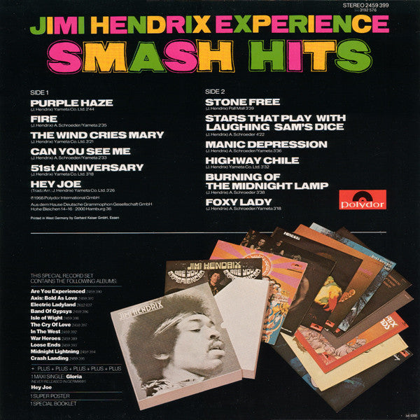 Release: Smash Hits-Vinyl-Germany-1980-2459 399-1930688