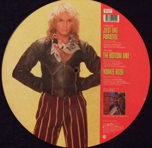 Master Release: Just Like Paradise by David Lee Roth