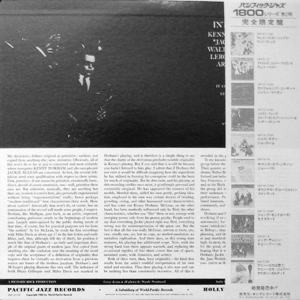Release: Inta Somethin'-Vinyl-Japan-1978-GXF 3119, PJ-41-2224837