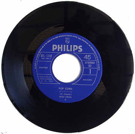 Release: Pop Corn-Vinyl-Japan-1972-SFL-1742-1035292