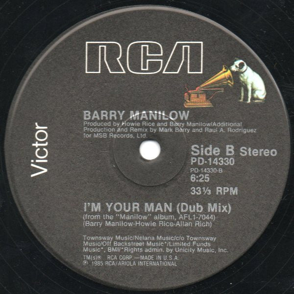 Release: I'm Your Man-Vinyl-US-1985-PD-14330-1237131
