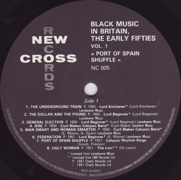 Port Of Spain Shuffle - Black Music In Britain In The Early 1950s Volume 1