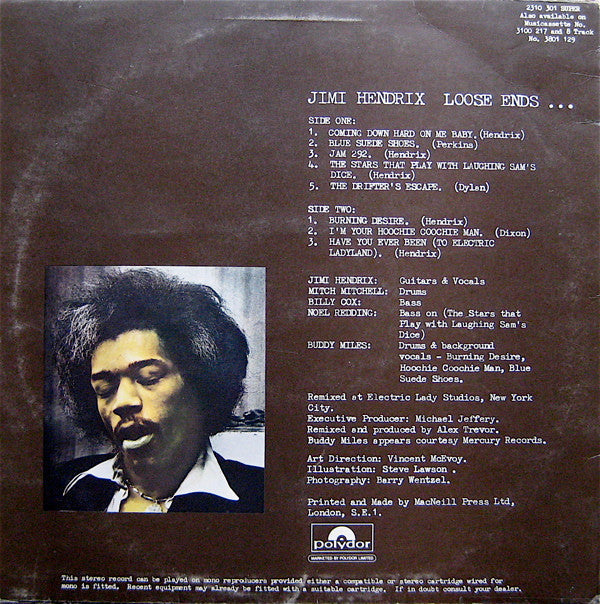 Release: Loose Ends …-Vinyl-UK-1974-2310 301, 2310-301-1762622