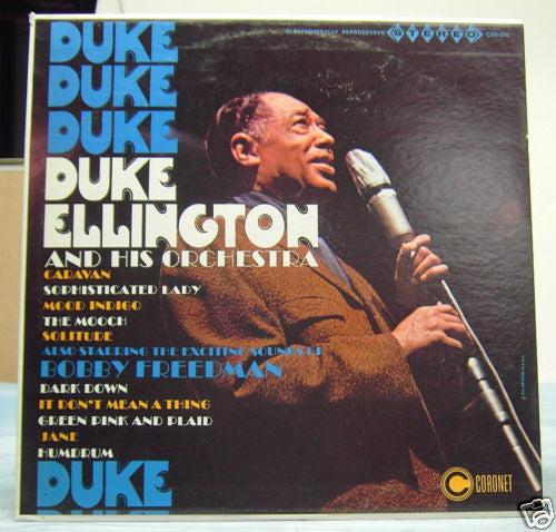 Master Release: Duke Ellington And His Orchestra Also Starring The Exciting Sounds Of Bobby Freedman by Duke Ellington And His Orchestra