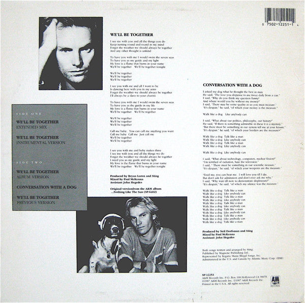 Release: We'll Be Together-Vinyl-US-1987-SP-12251-1893498